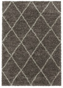 Ayyildiz koberce Kusový koberec Alvor Shaggy 3401 taupe - 80x150 cm