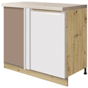 Skrinka do kuchyne Glamour 25d P White Polička