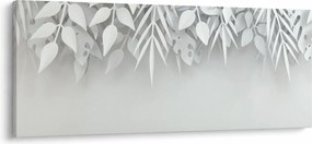 Obraz - Plastické listy (120x50 cm)