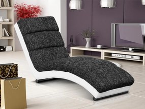 Čalúnené relaxačné kreslo Laguna 60, Dostupné poťahy: ekokoža Soft 017 + Lawa 06