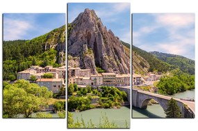 Obraz na plátne - Sisteron v Provence 1235C (135x90 cm)