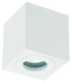 Minimalistiké bodové svietidlo Lago IP44 biela