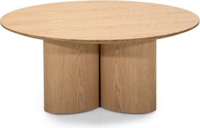 Okrúhly konferenčný stolík Torino 100 cm dub prírodný