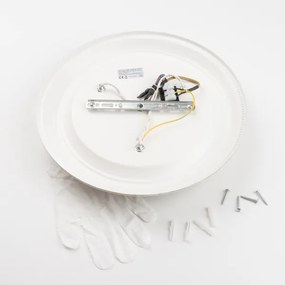 Brilagi - Stropné svietidlo CLASSIC 3xE27/60W/230V krémová/patina