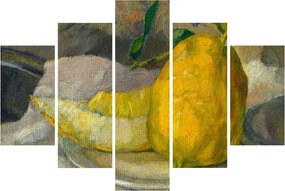 Obraz - French 19th Century, Melon and Lemon, reprodukcia (150x105 cm)