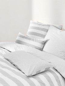 Pruhovaná obojstranná obliečka na paplón z bavlny Lorena