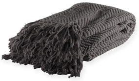 Sivá deka zo ženilky 130x170 cm Renee – Tiseco Home Studio