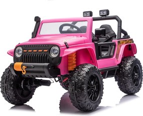 Ramiz Auto Jeep Monster ružové