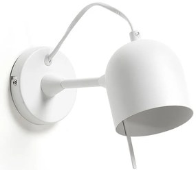 Biele nástenné svietidlo Lucilla – Kave Home