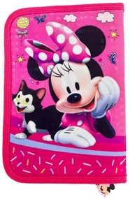 HappySchool - Školský dievčenský peračník / púzdro Minnie Mouse - Disney