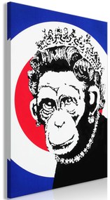 Artgeist Obraz - Queen of Monkeys (1 Part) Vertical Veľkosť: 20x30, Verzia: Premium Print