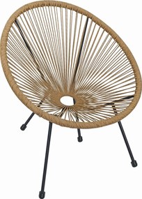 Záhradné kreslo ACAPULCO - natural