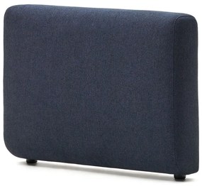 Tmavomodrá podrúčka k modulárnej pohovke Neom – Kave Home