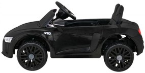 Detský automobil Audi R8 na batérie, čierne