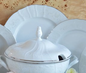 Thun obedová súprava  Bernadotte damašek 26-dielná