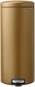 Nášľapný oceľový odpadkový kôš v mosadznej farbe 30 l NewIcon – Brabantia