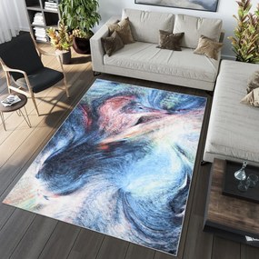 Zaujímavý trendový koberec s abstraktným vzorom Šírka: 80 cm | Dĺžka: 150 cm