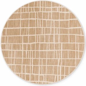 Koberec Ted Baker Haringey Crouch naturálny / biely kruh