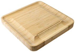 Servírovacia doska ESTERA s príborom, bambusová