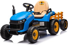 LEAN CARS Elektrický traktor BBH-030 modrý