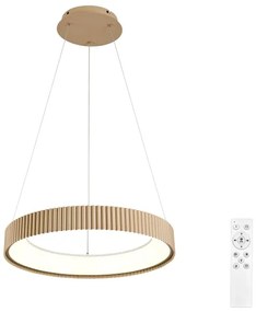 Brilagi - LED stmievateľný luster na lanku FALCON MODERN LED/30W/230V 40 cm béžový + diaľkové ovládanie