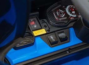 Ramiz Lamborghini Revuelto XL STRONG modré vozidlo