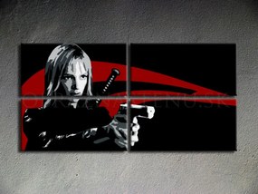 Ručne maľovaný POP Art obraz Kill Bill