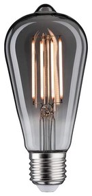 Diolamp Retro LED Filament žiarovka ST64 Smoky 8W/230V/E27/2700K/550Lm/360°