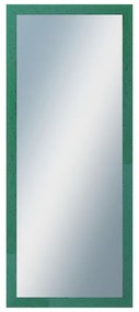 DANTIK - Zrkadlo v rámu, rozmer s rámom 50x120 cm z lišty RETRO zelená (2535)