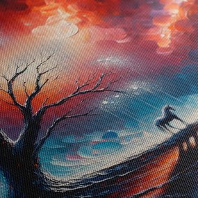 Obraz magický strom života v noci