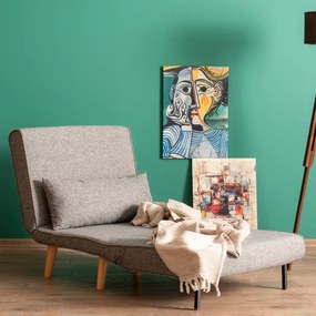 Kreslo Folde Single Light Grey