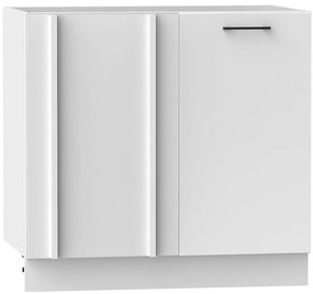 Kuchynská skrinka Oscar Dnp Pl biely lesk/biela