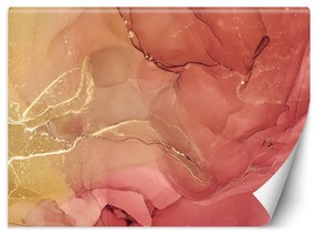 Fototapeta, Abstraktní růžové zlato - 350x245 cm