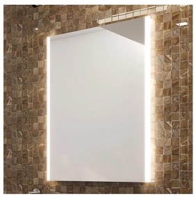 NIMCO ZP 11002 - LED Kúpeľňové podsvietené zrkadlo 6500K 80x60 cm IP44