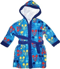 Detský / chlapčenský župan z mikrovlákna s kapucňou Mickey Mouse - Disney, 98 / 104