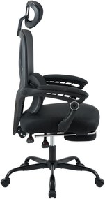 Kancelárska stolička Liberton - čierna