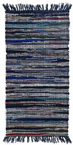 Koberec bavlnený Chindi 0.8/1.5 Cr-604 modrý