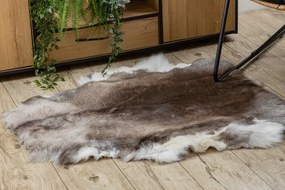 Koberec RENIFER POK014 hnedý / sivý