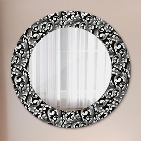 Okrúhle ozdobné zrkadlo na stenu Ozdoba fi 50 cm