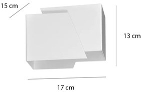 Nástenné svietidlo FROST 1xG9/8W/230V biela