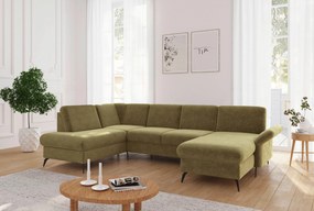 XXXLutz SEDACIA SÚPRAVA, textil, olivovozelená Sit & More - Sedačky - 00014401619L