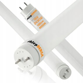 Sada hermetického LED svietidla 120 cm + 2x žiarivky G13 PREMIUM 4860lm STRONG