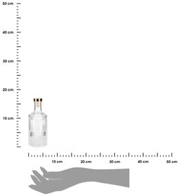 Skleněná lahev na sirupy Glassy 250 ml čirá