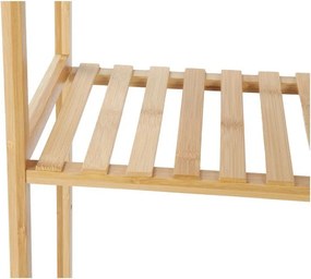 Bambusový kúpeľňový regál v prírodnej farbe 60x130 cm Skaren – Bonami Essentials