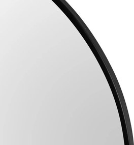 Tutumi Tutumi, okrúhle zrkadlo 70 cm, čierny rám, MR18-20700, čierna, HOM-09808