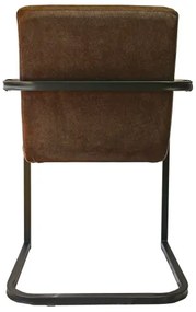 Jedálenská stolička BART hnedá