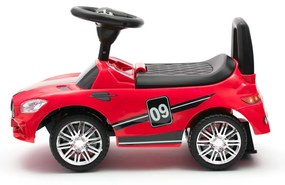 Detské odrážadlo so zvukom Baby Mix RACER červené