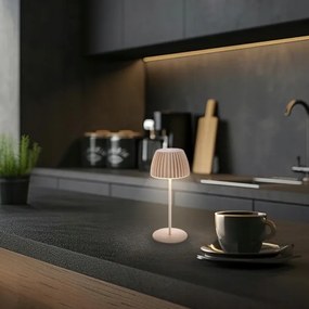 Briloner 7552-011 - LED stmievateľná nabíjacia vonkajšia stolná lampa MINI LED/1,5W/5V IP44