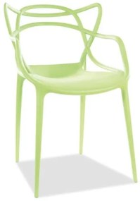 Jedálenská stolička Signal TOBY zelená