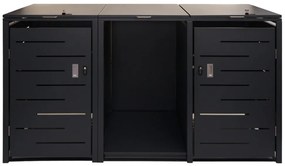 Dvojitý prístrešok na smetiaku a drevo E83